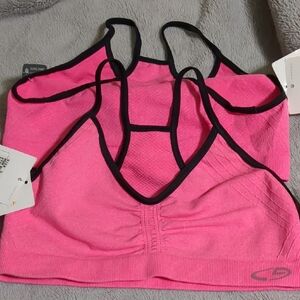 Pink Sports Bra